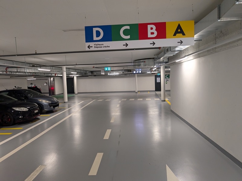 Étape 2: Suivez les indications de parking